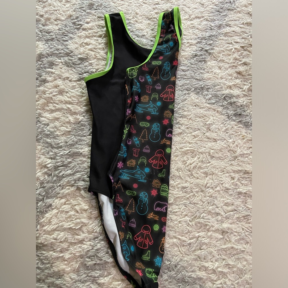 Plum Practice gymnastics leotard Adult Small
